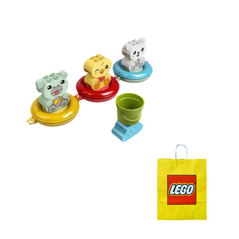 Конструктор LEGO "Joyful Bathing: Плавающий поезд с животными" (10965) - Boxette Shop